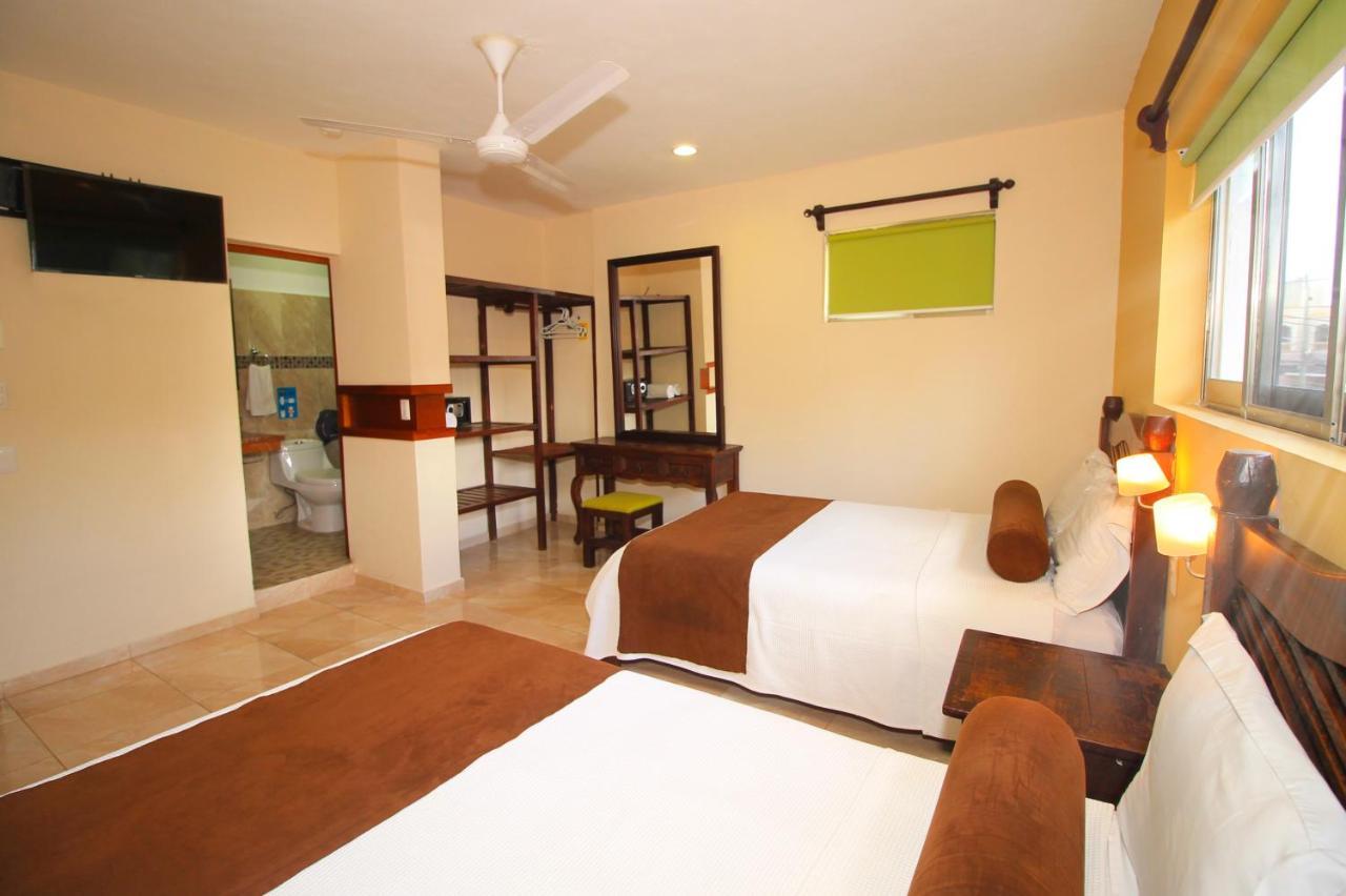 Papagayo Hotel Boutique Плая-дель-Кармен Экстерьер фото Deluxe Room
