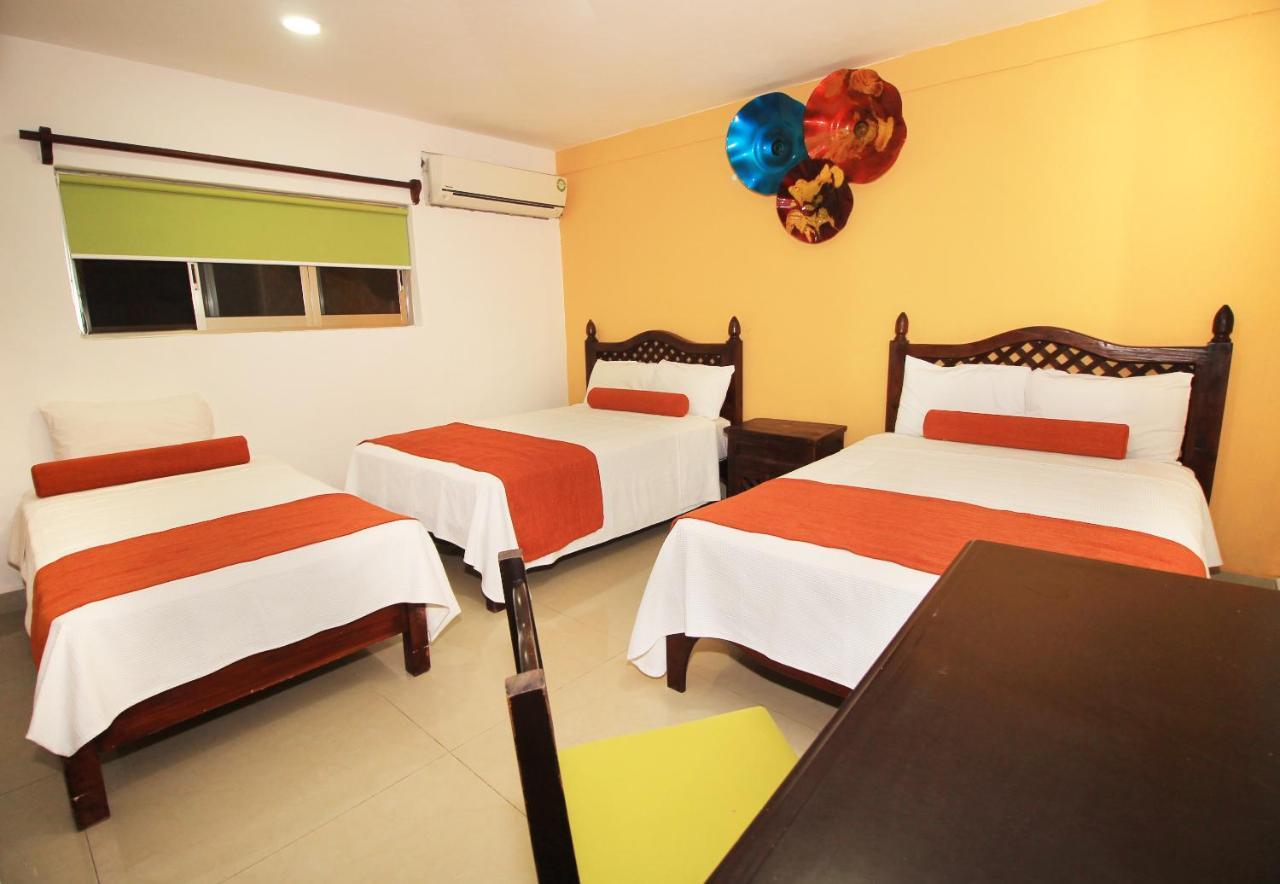 Papagayo Hotel Boutique Плая-дель-Кармен Экстерьер фото